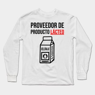 proveedor de producto lacteo (Blanco) Long Sleeve T-Shirt